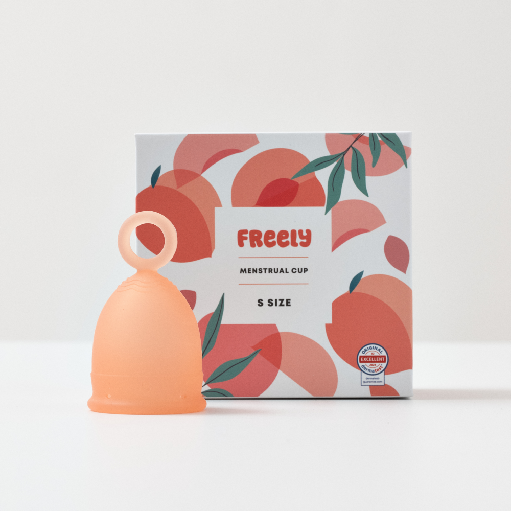 Freely Menstrual Cup & Antimicrobial menstrual cup container