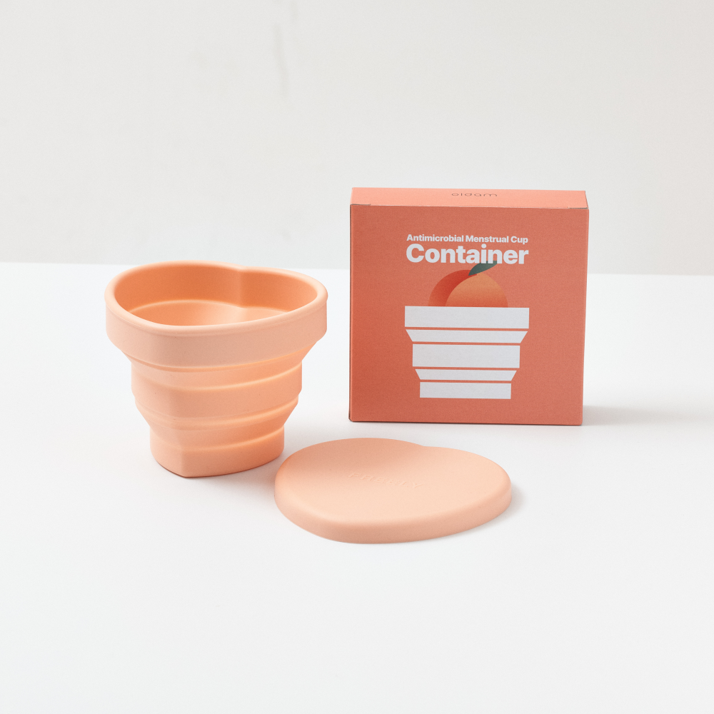Freely Menstrual Cup & Antimicrobial menstrual cup container