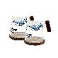 detail image1 OCEAN WHALE GLASS MUG&COASTER DUO SET