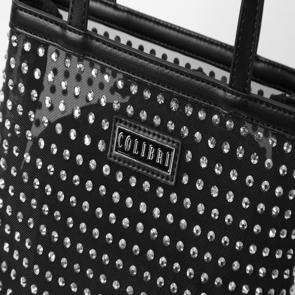 MESH BEADED BAG