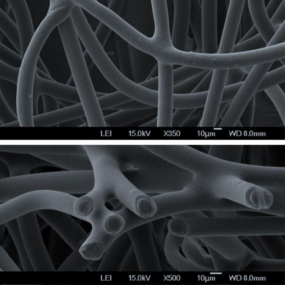 PP & BICOMPONENT STAPLE FIBER