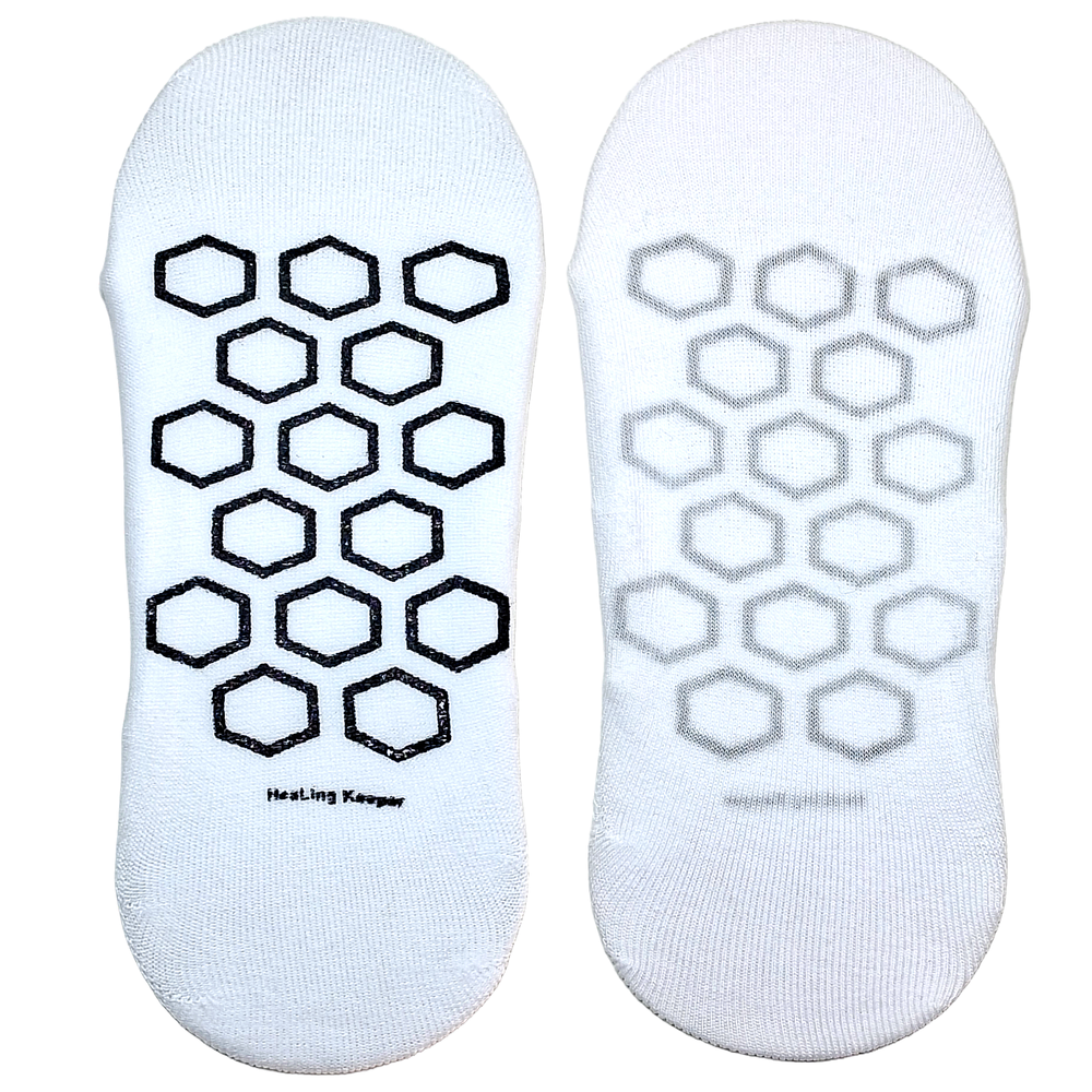 Graphene massage no-show socks-w
