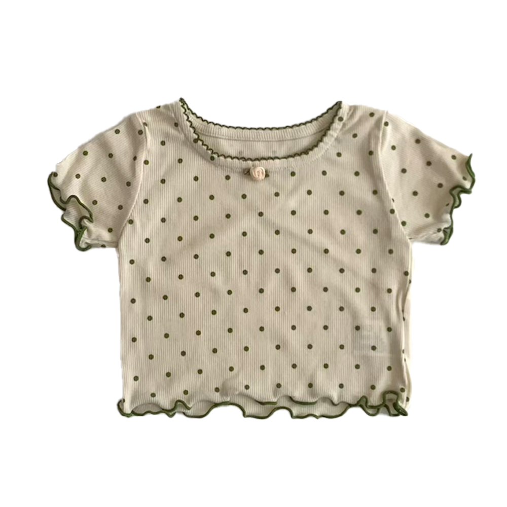 Saint Doll Dot Square T-shirt
