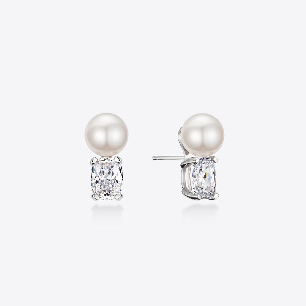 [MSGRN] Victoria Cushion Pearl Earrings