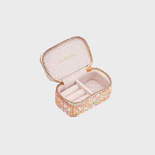 [MSGRN] Tweed Mini Jewelry Pouch