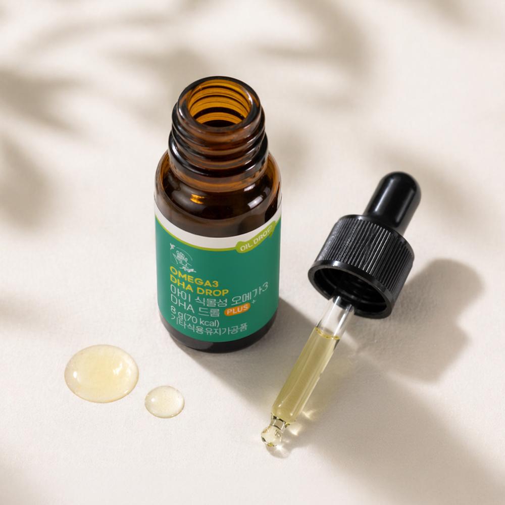 [MOMMY&DADDY] Kids Plant-Based Omega-3 DHA Drops Plus +