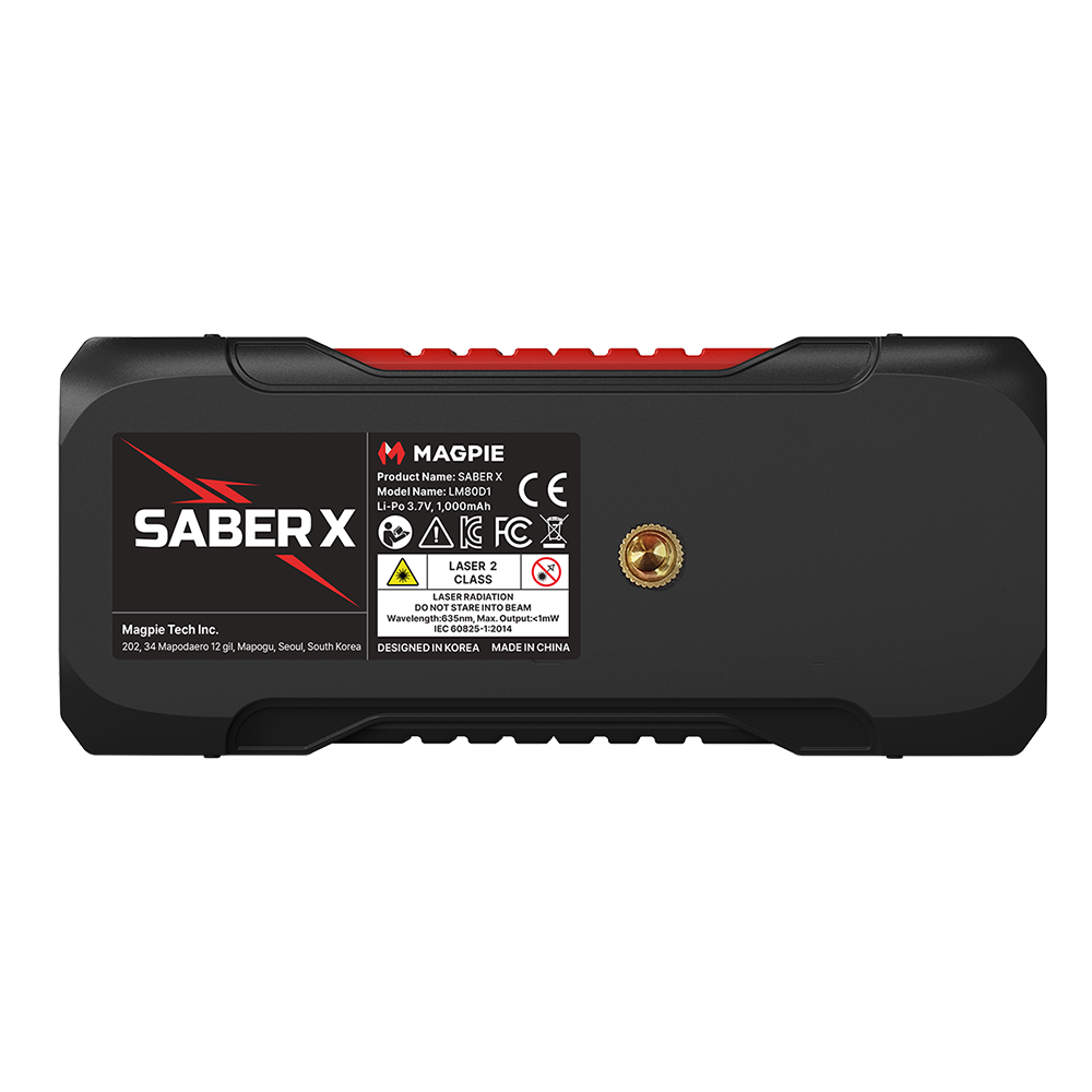 Saber X, Dual Laser Distance Meter