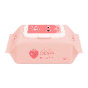 ISOO Pinko Monster 65gsm Portable Wet Wipes 20S