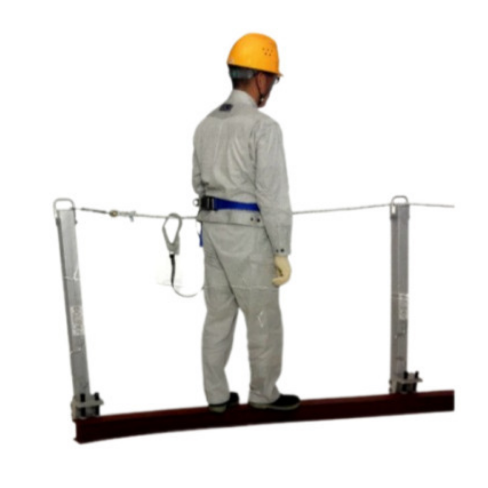 Lightweight Aluminum Safety Lifeline Guardrail