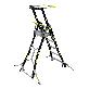 detail image1 K-LADDER Fixed-Height Platform Step Ladder KLS-105F / KLB-105F, 1.3m Platform Height, Active Outrigger