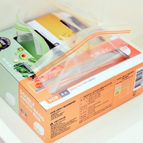 EZ'n Standard Double Zipper Food Storage Bags – Variety Pack