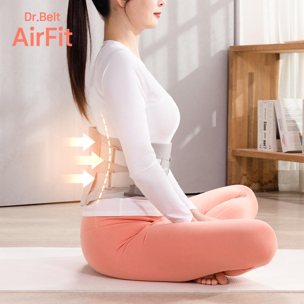 [DR. BELT AIRFIT] Spinal Traction & Posture Support Back Belt