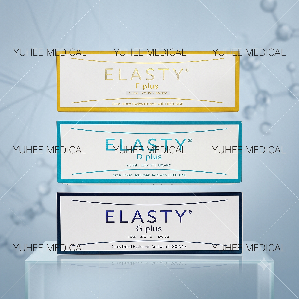 Elasty ( CE european certified HA Dermal Filler ) , Injectable syringe , medical device