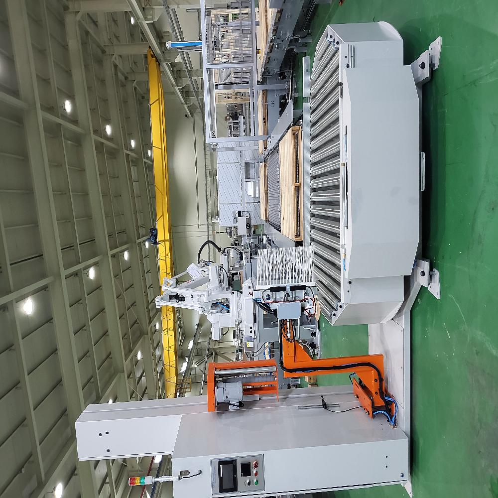 Inline wrapping machine