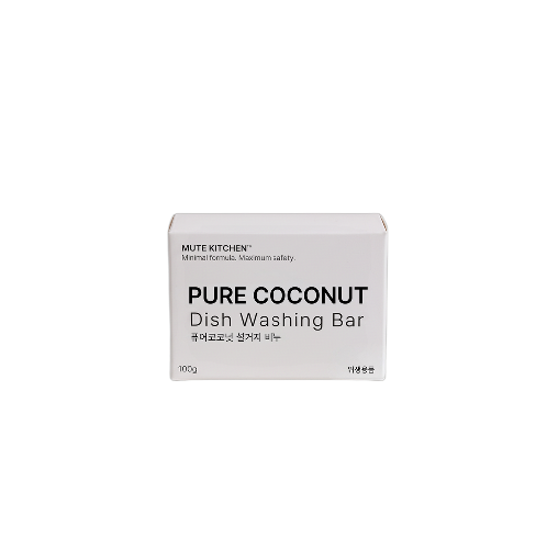 Mute Kitchen™ Pure Coconut Dishwashing Bar | Pure Coconut Dishwashing Bar, Coconut Oil Dish Soap, Solid Dish Soap, Mute Kitchen, Fragrance-Free Dish Soap, Colorant-Free Dish Soap, Coconut Dishwashing Soap, Eco-Friendly Dish Soap, Sustainable Kitchen Care, Plastic-Free Dishwashing, Solid Detergent Bar, Korean Dish Soap, Natural Dishwashing Bar, OEM ODM Dish Soap, Made in Korea
