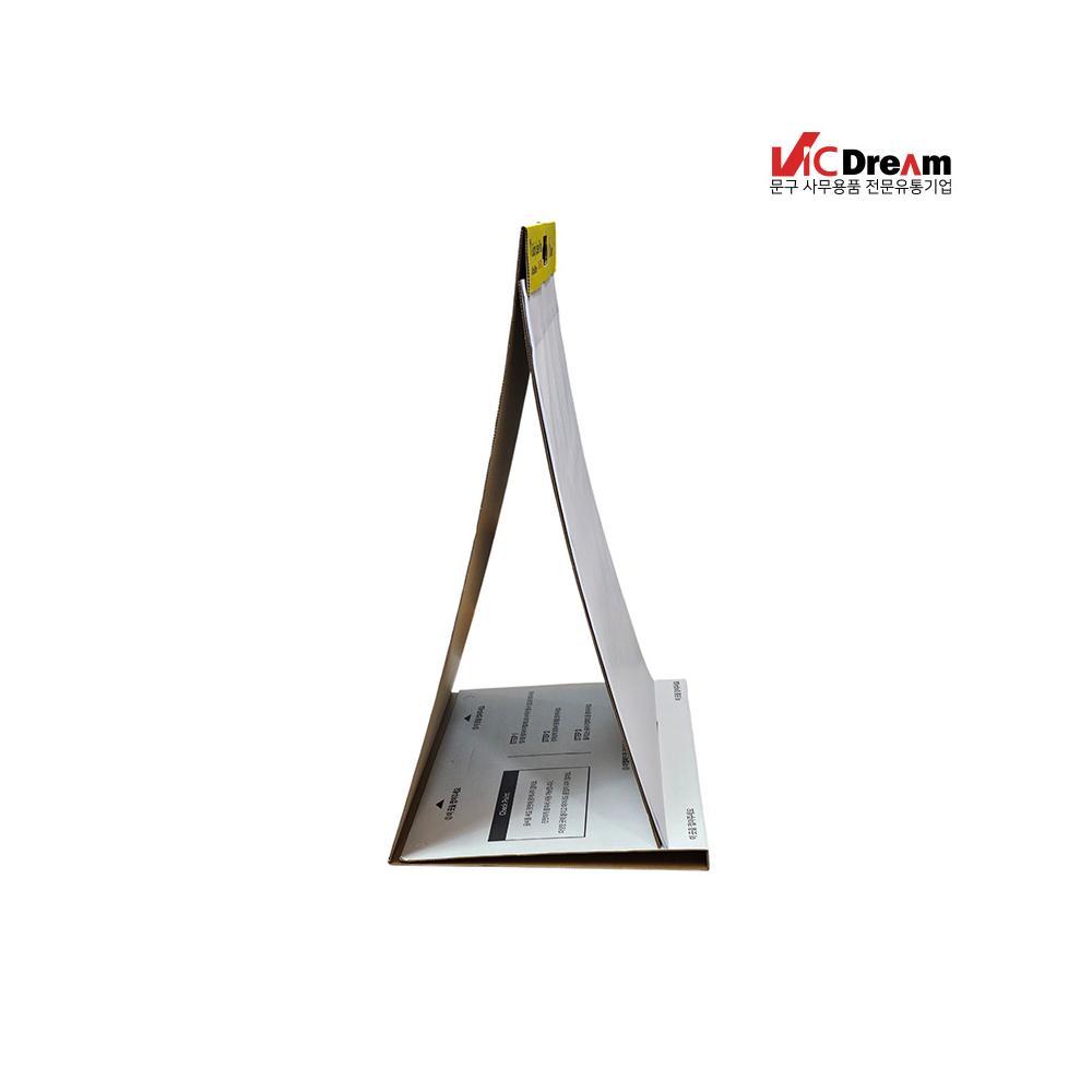 Vicdream Tabletop Standing Self Stick Easel Pad 20 Sheets