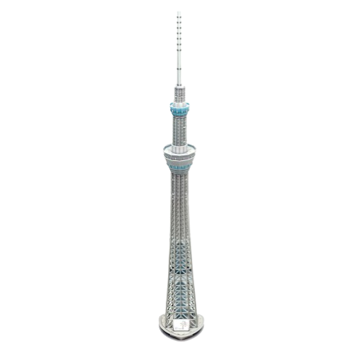 3D Puzzle POP Out World - Tokyo Skytree (Large)