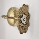 detail image2 Handcrafted Brass Lotus Magnetic Door Bell