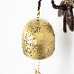 detail image4 Handcrafted Brass Sunflower Magnetic Door Bell