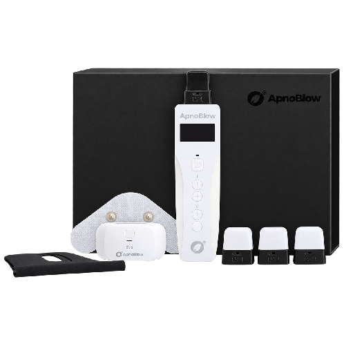 ApnoBlow Smart Breathing Muscle Training Device