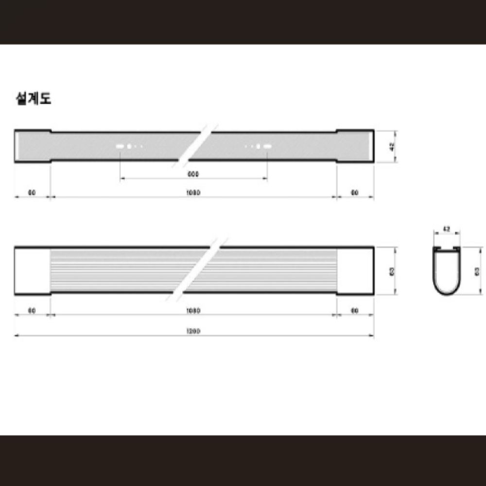 Cleanroom Teardrop LED Lighting