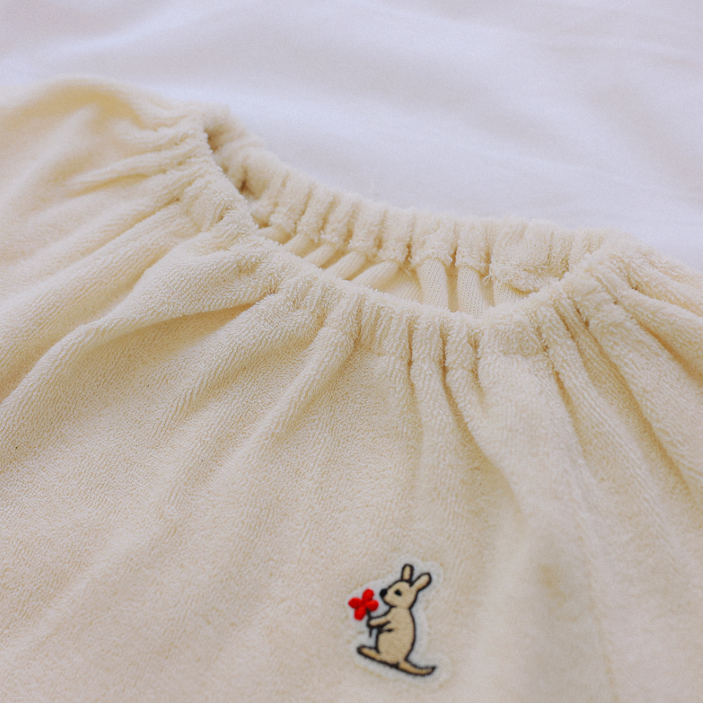Organic Cotton Baby Terry Bodysuit