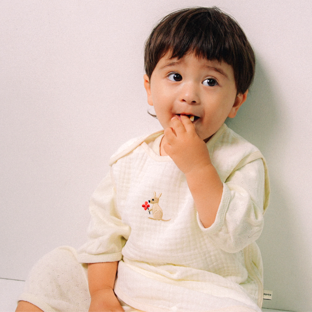 Organic Cotton Triple Gauze Sleeping Vest