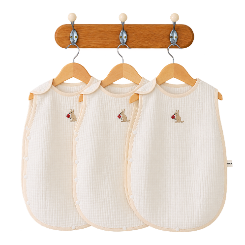 Organic Cotton Triple Gauze Sleeping Vest