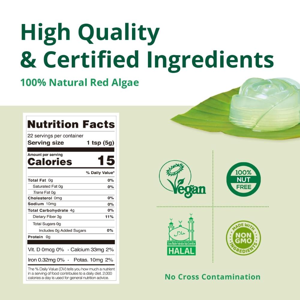 Premium Agar-Agar Powder