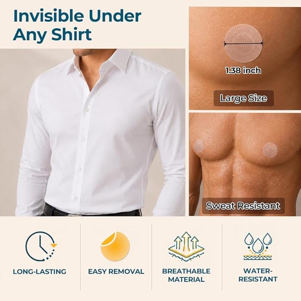 Premium Breathable Nipple Covers For Men